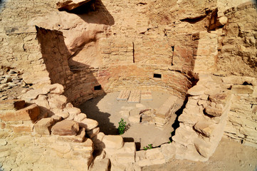 Mesa Verde National Park  - UNESCO World Heritage Site located in Montezuma County, Colorado.