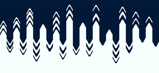 Chevron colour Reversal Pattern