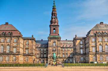 Copenhagen historical landmarks, HDR Image