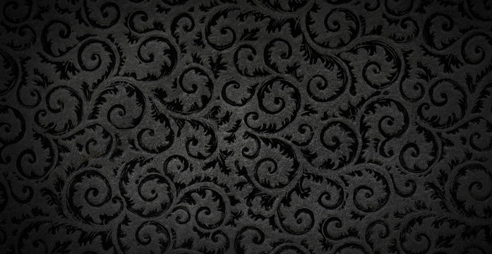 dark, baroque wallpaper may used as background