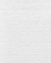 Washable wall murals Brick wall white brick wall may used as background