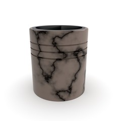 3d model urn Gamburg Marble Tan