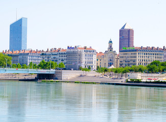 Obraz premium Centre ville de Lyon