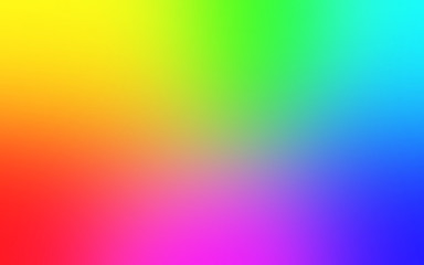 Multicolor rainbow blurred gradient background. Abstract bright colorful background