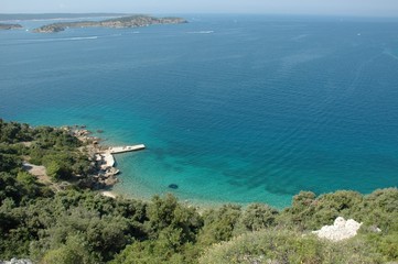krajobraz morski, Rab Chorwacja