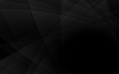 Fototapeta premium Abstract geometric black and gray curve line gradient texture background. with space for concept design Technology and modern.