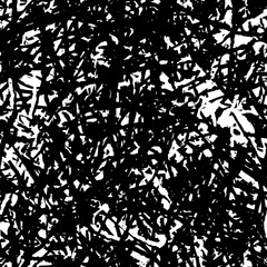Seamless black and white grunge texture. Abstract repeating background. Grim urban surface