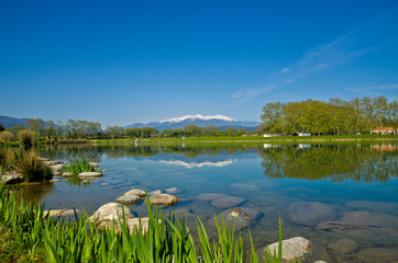 Obraz premium Paysage sur le Canigou
