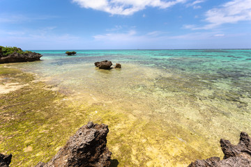 日本の国立公園・沖縄県石垣島、川平湾