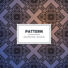 luxury ornamental mandala design background