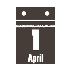 April fool's day emblem