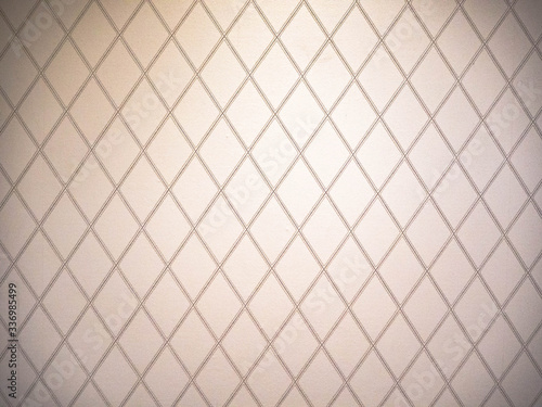白いダイヤ柄の連なる背景素材 Abstract Wall Mural Abstra Odayaka