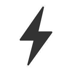 Flash icon. Lightning symbol modern, simple, vector, icon for website design, mobile app, ui. Vector Illustration