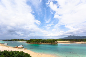 日本の国立公園・沖縄県石垣島、川平湾