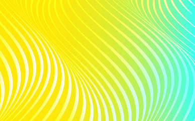 Abstract Wave. Colorful Stripes. Curve colorful flow. Motion Line. Vector illustration . Curved Lines