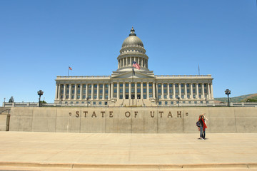 Fototapeta premium The Utah State Capitol - the house of government for the U.S. state of Utah.
