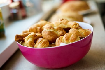 Homemade bread, bread, buns, etc.