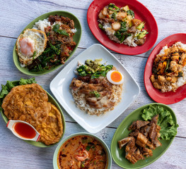 Thai Food Mixed Dishes Set 221121