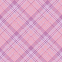 Seamless pattern in fascinating positive pink, lilac and violet colors for plaid, fabric, textile, clothes, tablecloth and other things. Vector image. 2