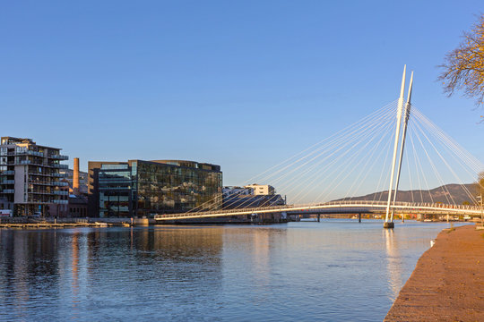 Ypsilon Bridge Drammen Norway