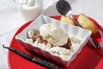 Recette de Mont blanc glacé