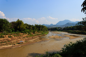 Landscape in Luang Prabang, Laos