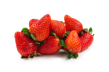 Strawberry. Fresh berries macro.