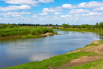 Fototapeta na wymiar View of the Yaya river