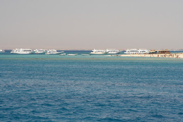Landscapes of the Red Sea in Egypt
