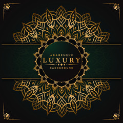 
Modern luxury ornamental mandala background with arabesque pattern arabic
 islamic east style.decorative mandala for print, poster,
 cover, brochure, flyer, banner