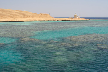 Fototapeta premium Landscapes of the Red Sea in Egypt