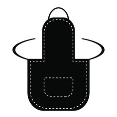vector illustration of apron 
