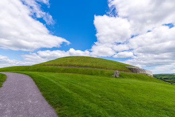 UNESCO World Heritage Site at Newgrange in Ireland