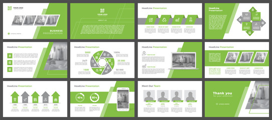 Presentation templates, corporate. Elements of infographics for presentation templates. Annual report, book cover, brochure, layout, leaflet layout template design.
