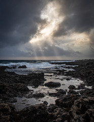 Obraz premium Storm breaking