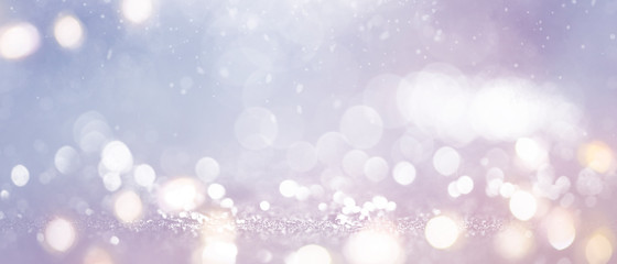 Christmas and New Year holidays background. Blurred bokeh background