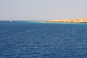 
Landscapes of the Red Sea in Egypt