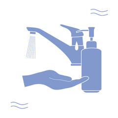 Fototapeta premium Coronavirus nCoV COVID-19 People Hand washing