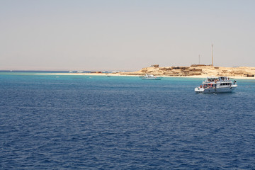 
Landscapes of the Red Sea in Egypt