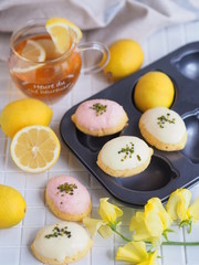 手作りレモンケーキ