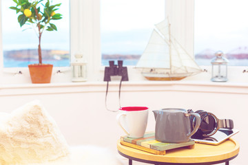 Working from home concept