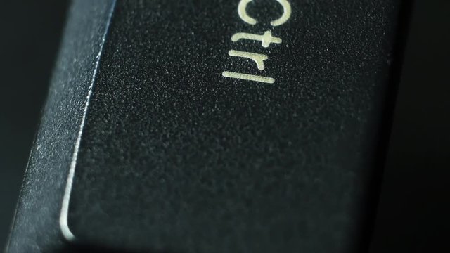 The ctrl key rotates in macro