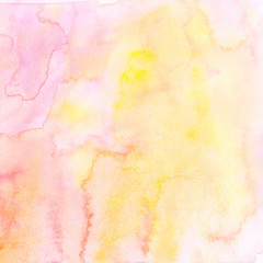 Fototapeta na wymiar Abstract Watercolor Hand Drawn Splatter Background