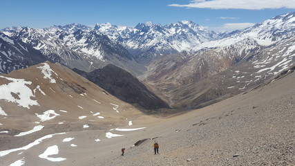 Valle de Chile, Andes