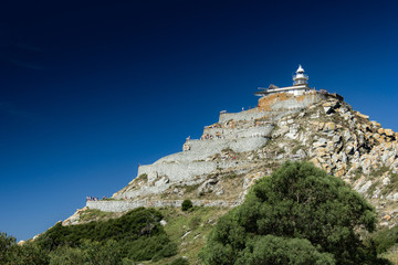 Fototapeta premium Cies Islands in the North of Spain in summer with clear skies
