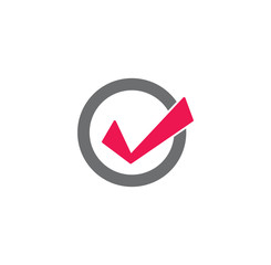 Check box icon on background for graphic and web design. Creative illustration concept symbol for web or mobile app