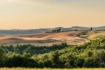 Store enrouleur Toscane colors of the Tuscan countryside in the province of Siena  © DD25
