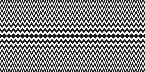 Black and white geometric pattern. Abstract vector illustration.