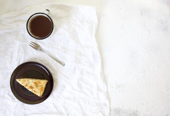 Swedish Almond cake called Tosca cake