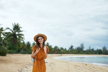 beautiful women green leaves Exotic model